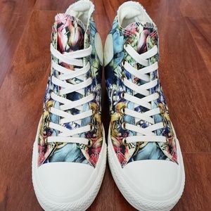 Floral Graphic Wedge Converse